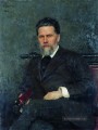 Porträt des Künstlers Kramskoy ivan 1882 Ilya Repin